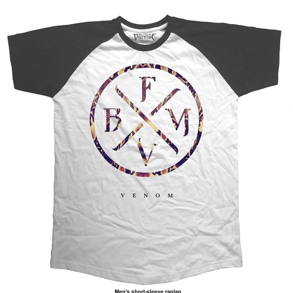 Bullet For My Valentine Unisex Raglan T-Shirt: Venom (XX-Large)