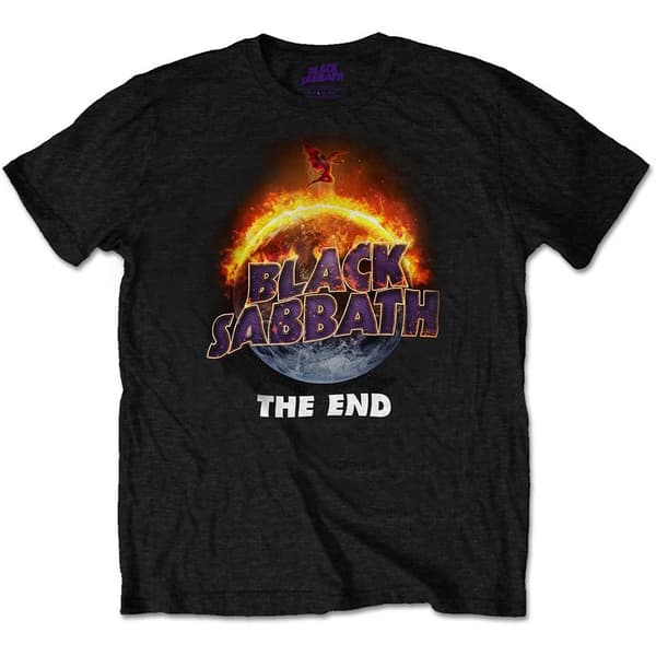 Black Sabbath Unisex T-Shirt: The End (Small)