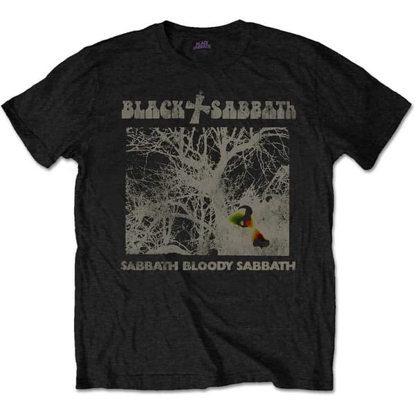 Black Sabbath Unisex T-Shirt: Sabbath Bloody Sabbath Vintage (Large)