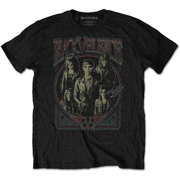 Black Veil Brides Unisex T-Shirt: Vintage (X-Large)