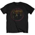 Miniatyrbild 2 av 2: Def Leppard Unisex T-Shirt: Vintage Circle (Small)