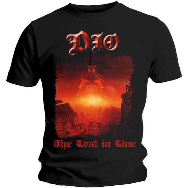 Dio Unisex T-Shirt: The Last In Line (X-Large)