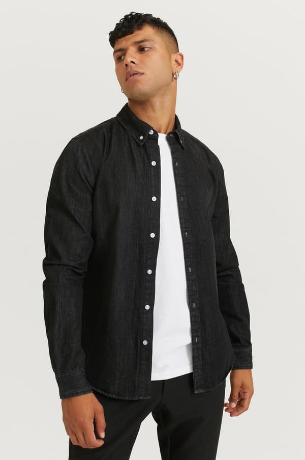 Skjorte Classic Denim Shirt