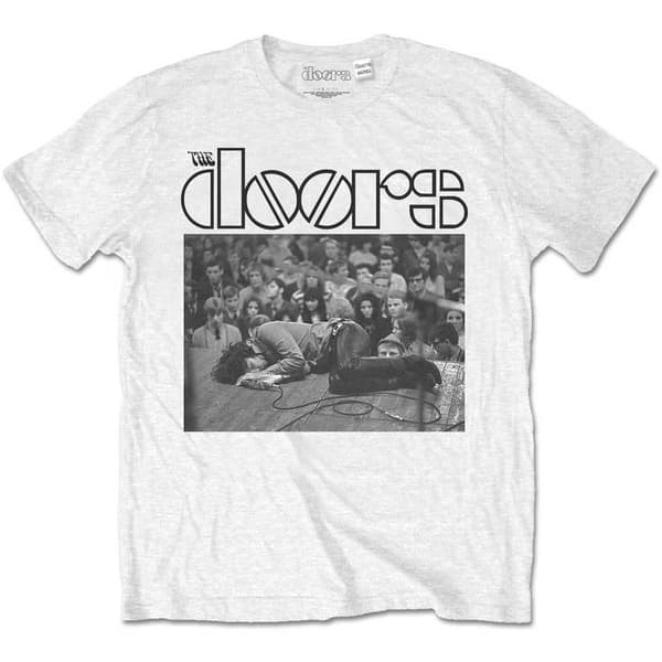 The Doors Unisex T-Shirt: Jim on Floor (X-Large)