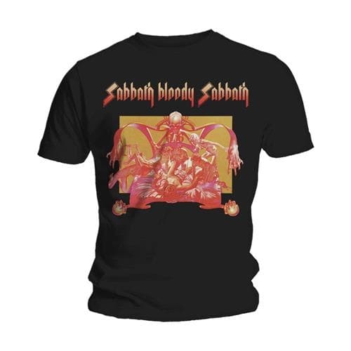 Black Sabbath Unisex T-Shirt: Sabbath Bloody Sabbath (Medium)