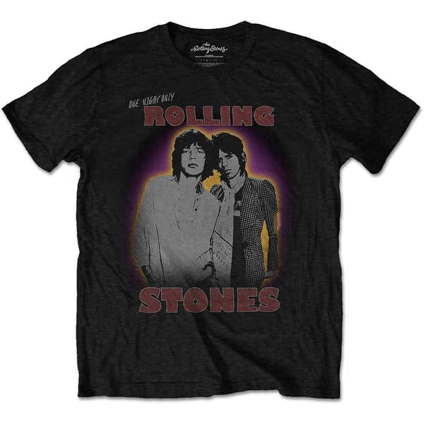 The Rolling Stones Unisex T-Shirt: Mick & Keith (Medium)