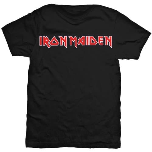 Iron Maiden Unisex T-Shirt: Logo (Large)