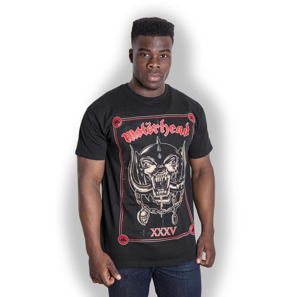 Motorhead Unisex T-Shirt: Anniversary (Propaganda) (Large)