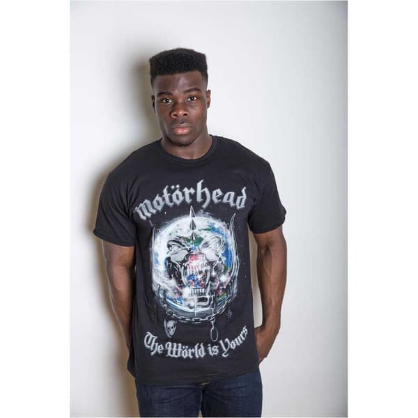 Motorhead Unisex T-Shirt: The World is your Album (XX-Large)