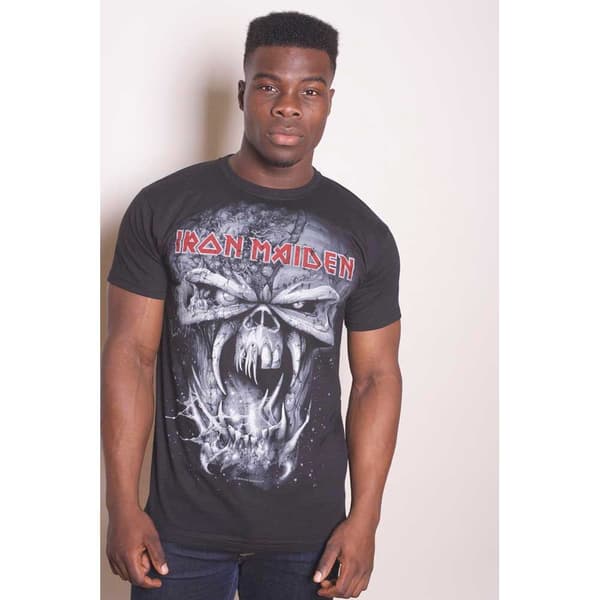 Iron Maiden Unisex T-Shirt: Final Frontier Eddie Vintage (X-Large)
