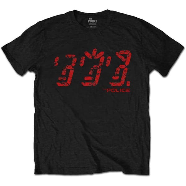 The Police Unisex T-Shirt: Vintage Ghost (Small)
