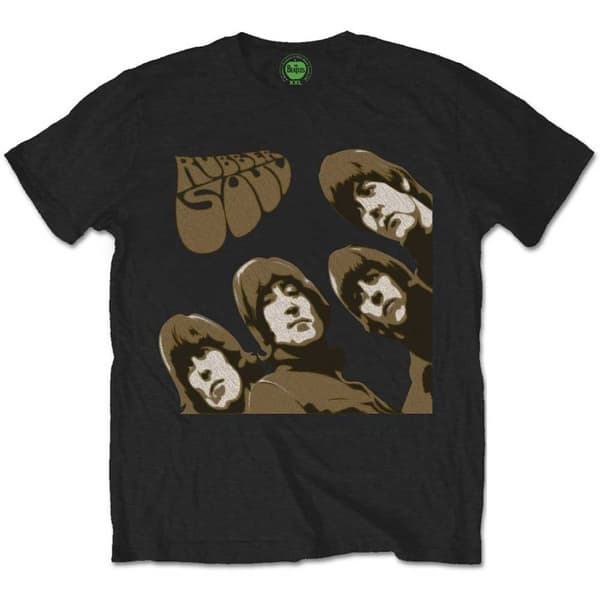 The Beatles Unisex T-Shirt: Rubber Soul Sketch (XX-Large)