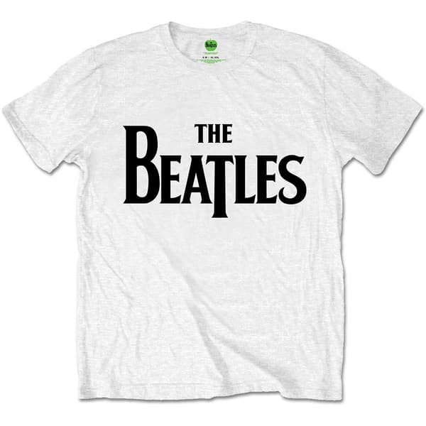 The Beatles Unisex T-Shirt: Drop T Logo (Large)