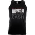 Miniatyrbilde 1 av 2: Johnny Cash Unisex Vest T-Shirt: Studio Shot (Large)