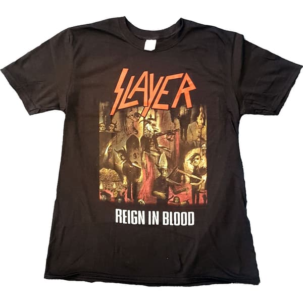 Slayer Unisex T-Shirt: Reign in Blood (Medium)
