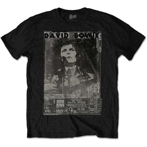 David Bowie Unisex T-Shirt: Ziggy (XX-Large)