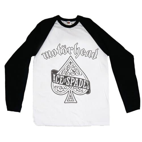 Motorhead Unisex Raglan Tee: Ace of Spades (XX-Large)