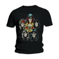 Miniatyrbilde 1 av 2: Guns N' Roses Unisex T-Shirt: Vintage Heads (X-Large)