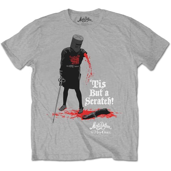 Monty Python Unisex T-Shirt: Tis But A Scratch (Large)
