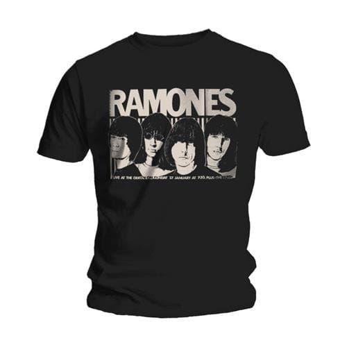 Ramones Unisex T-Shirt: Odeon Poster (Small)