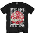 Miniatyrbild 1 av 2: David Bowie Unisex T-Shirt: Live in Japan (XX-Large)