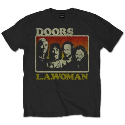 The Doors Unisex T-Shirt: LA Woman (Small)