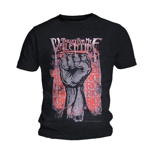 Bullet For My Valentine Unisex T-Shirt: Riot (X-Large)