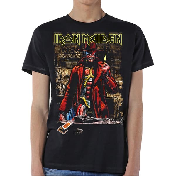 Iron Maiden Unisex T-Shirt: Stranger Sepia (XX-Large)