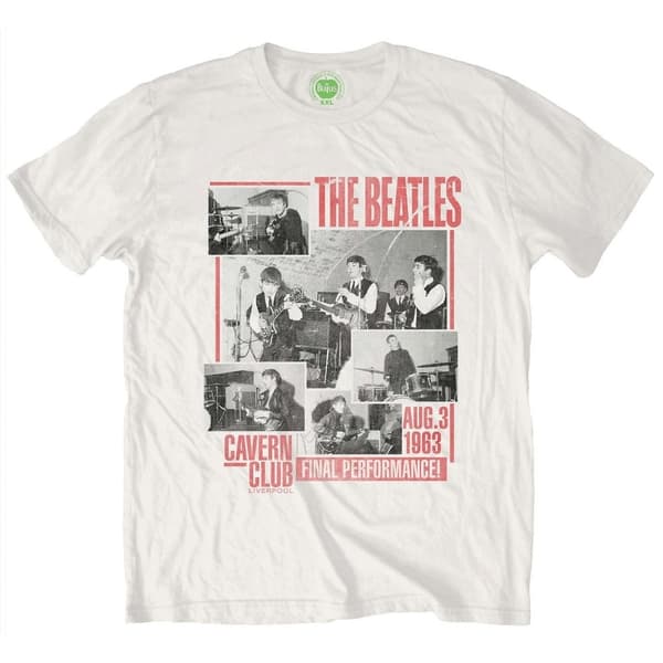 The Beatles Unisex Tee: Final Performance (Large)