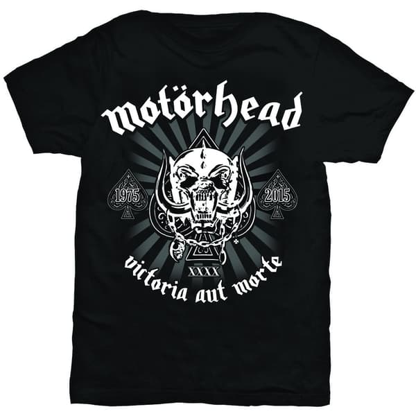 Motorhead Unisex T-Shirt: Victoria Aut Morte (Small)