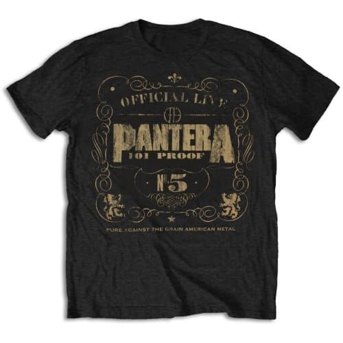 Pantera Unisex T-Shirt: 101 Proof (X-Large)