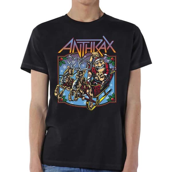 Anthrax Unisex T-Shirt: Christmas is Coming (Small)