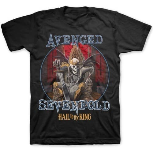 Avenged Sevenfold Unisex T-Shirt: Deadly Rule (Medium)