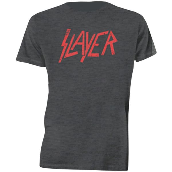 Slayer Unisex T-Shirt: Distressed Logo (Medium)