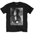 Miniatyrbilde 2 av 2: Amy Winehouse Unisex T-Shirt: Flower Portrait (X-Large)