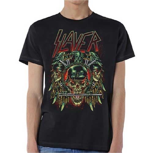Slayer Unisex T-Shirt: Prey with Background (XX-Large)