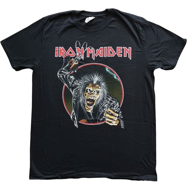 Iron Maiden Unisex T-Shirt: Eddie Hook (Medium)
