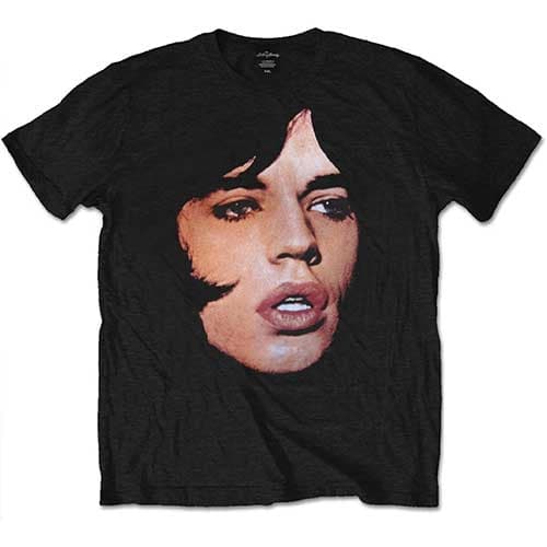The Rolling Stones Unisex T-Shirt: Mick Portrait (Large)