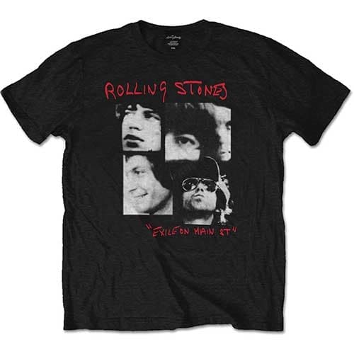 The Rolling Stones Unisex T-Shirt: Photo Exile (X-Large)