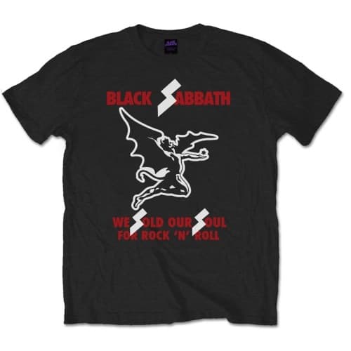 Black Sabbath Unisex T-Shirt: Sold our Soul (XX-Large)