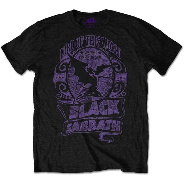 Black Sabbath Unisex T-Shirt: Lord of this world (Small)