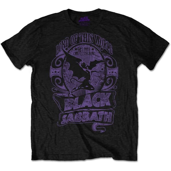 Black Sabbath Unisex T-Shirt: Lord of this world (Small)