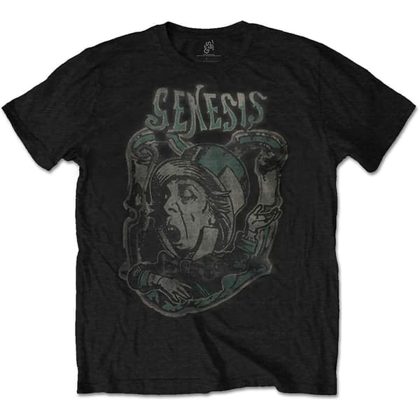 Genesis Unisex T-Shirt: Mad Hatter 2 (Small)