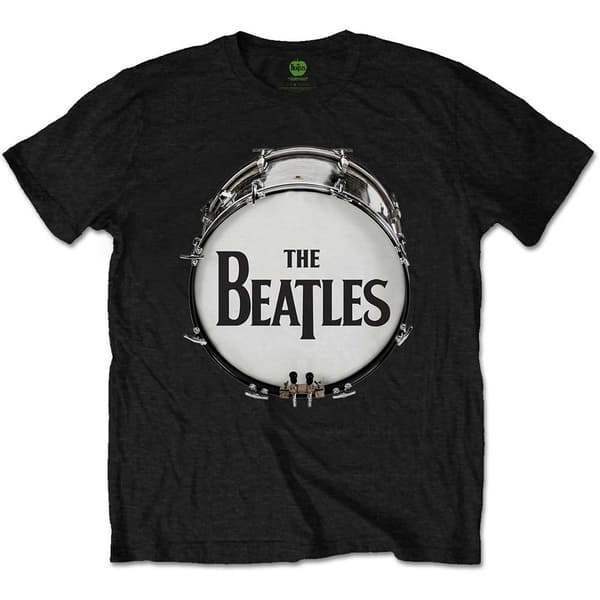 The Beatles Unisex T-Shirt: Original Drum Skin (XX-Large)