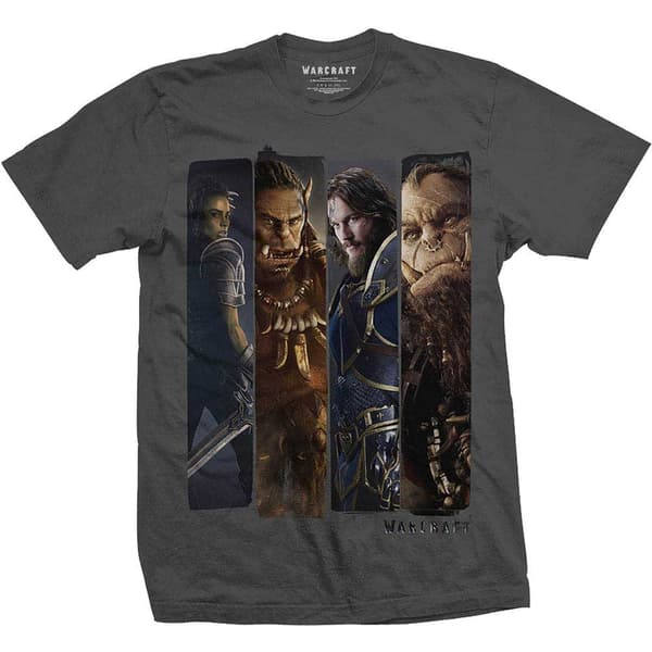 World of Warcraft Unisex Tee: Character Slice (Medium)