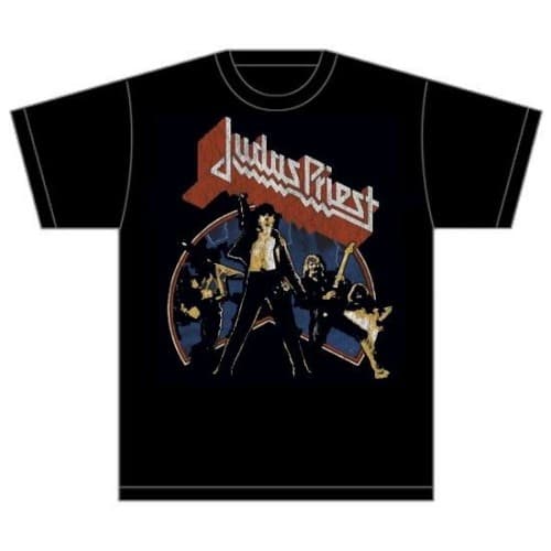 Judas Priest Unisex T-Shirt: Unleashed Version 2 (Large)