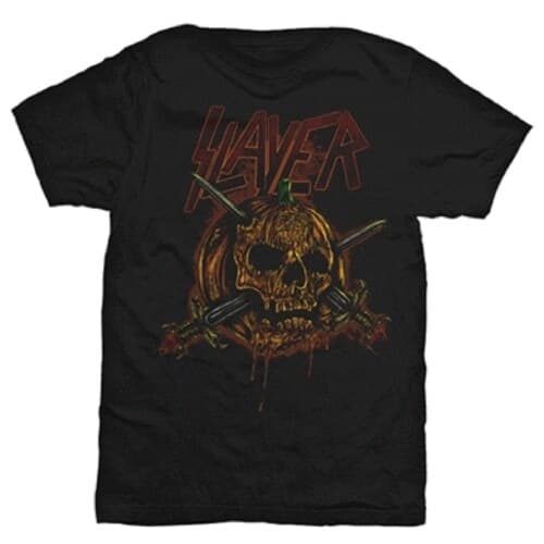 Slayer Unisex T-Shirt: Skull Pumpkin (X-Large)
