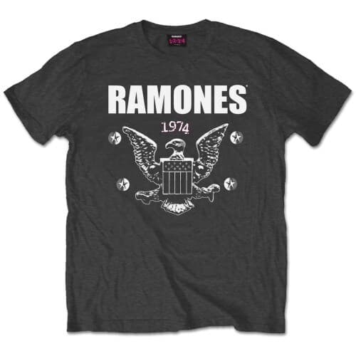 Ramones Unisex T-Shirt: 1974 Eagle (XX-Large)
