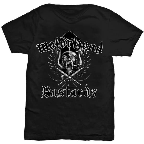 Motorhead Unisex T-Shirt: Bastards (Small)