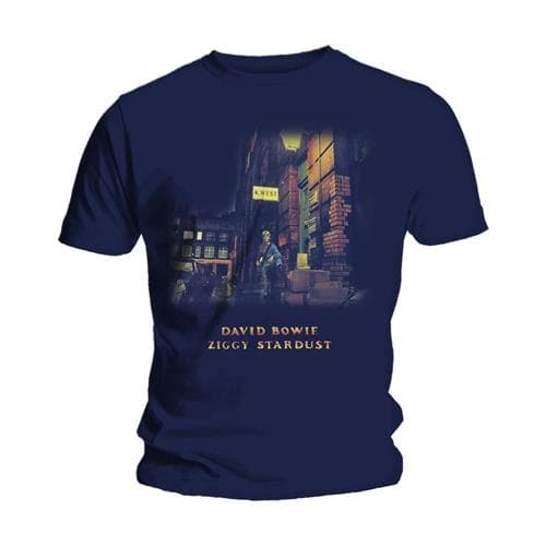 David Bowie Unisex T-Shirt: Ziggy Stardust (Small)
